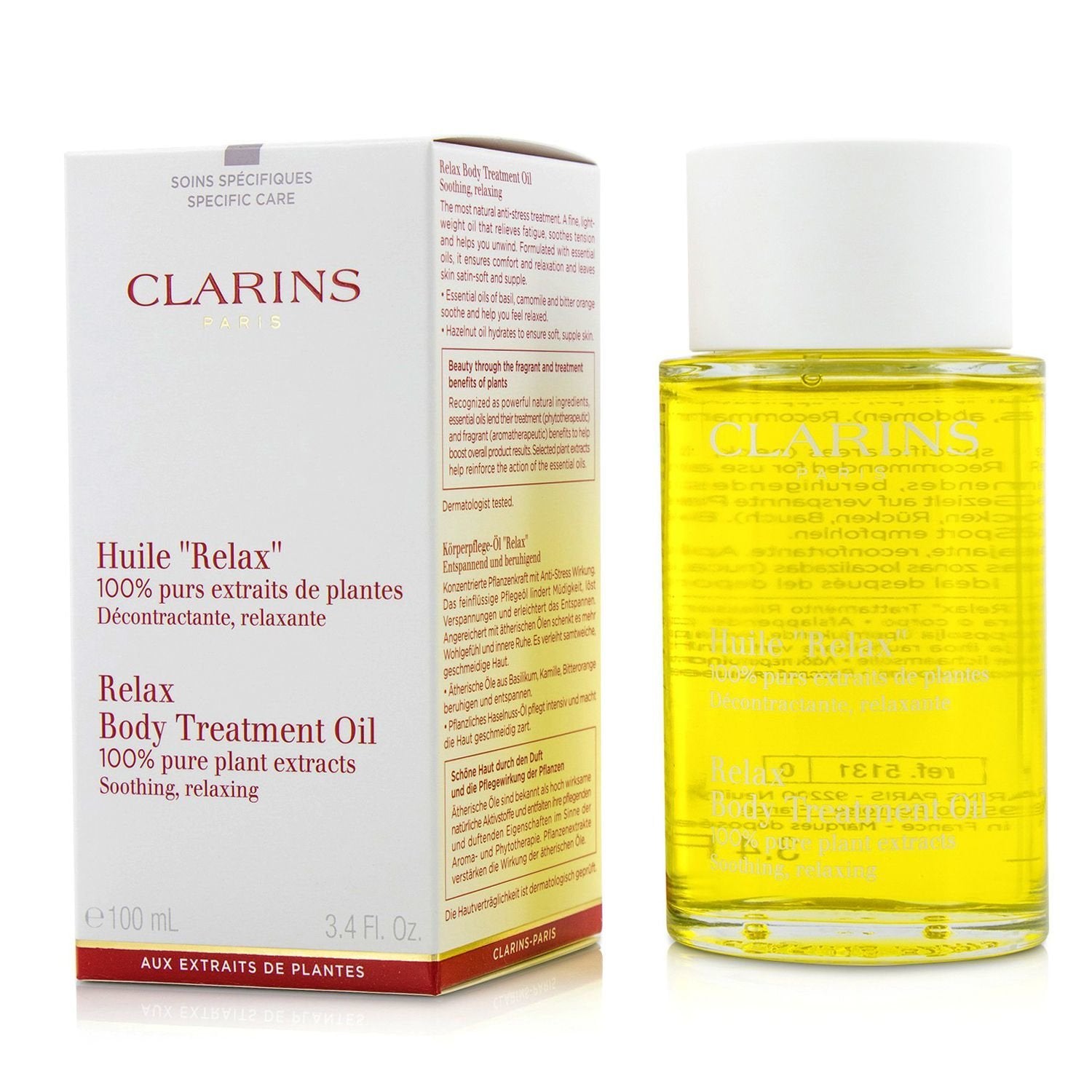 Clarins/クラランス+ボディー オイル リラックス +100ml/3.3oz ブランドコスメ