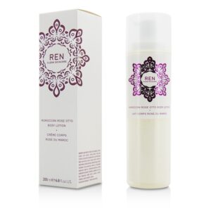 Ren/レン+Moroccan Rose Otto Body Lotion +200ml/6.8oz ブランドコスメ