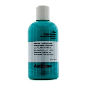 Anthony/アンソニー+ロジスティックスフォーメンアルガエフェイシャルクレンザー ( ノーマル～ドライスキン )+237ml/8oz ブランドコスメ