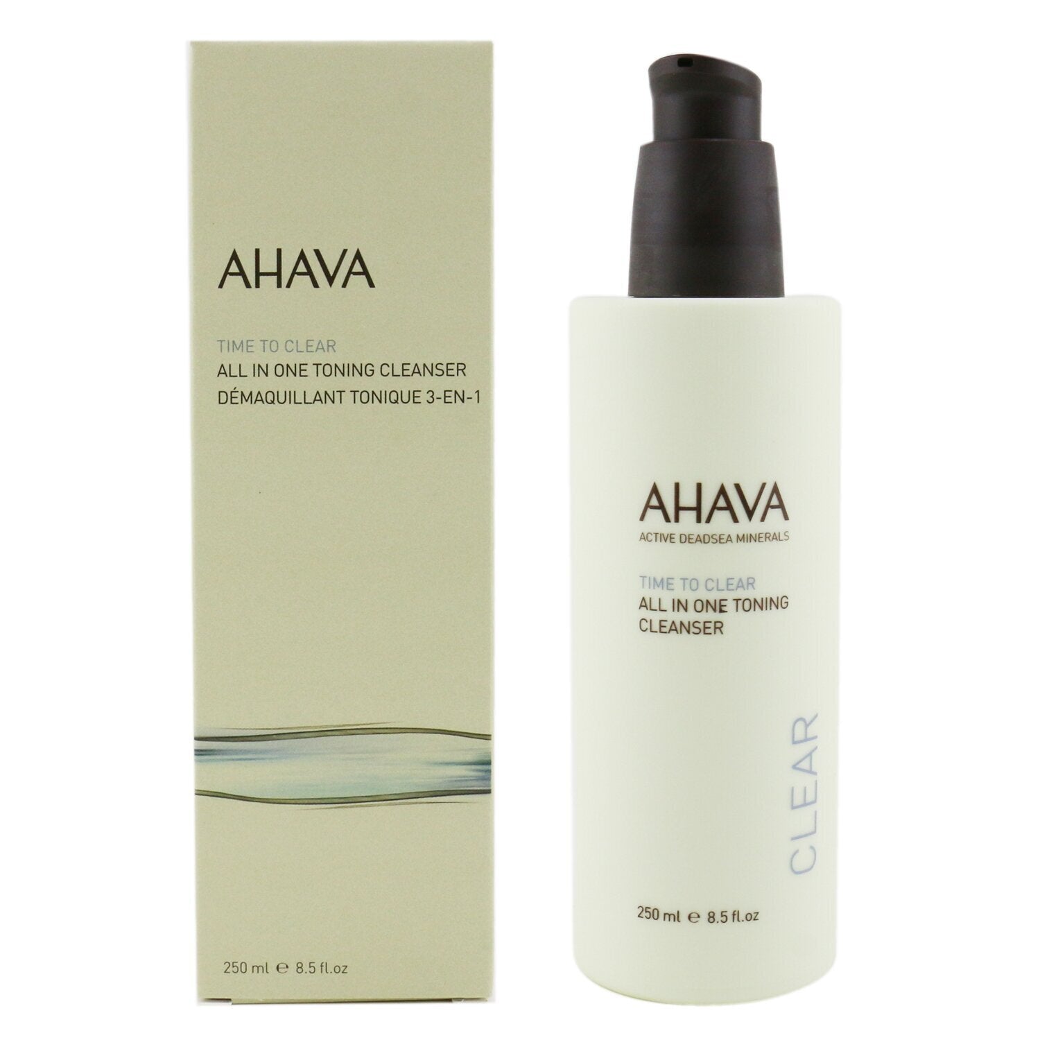 Ahava/アハバ+タイムトゥクリア オールインワントニングクレンザー +250ml/8.5oz ブランドコスメ