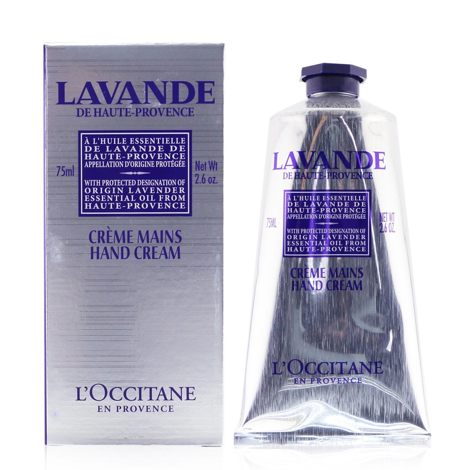 L'Occitane/ロクシタン+ラベンダーハンドクリーム ( 新パッケージ ) +75ml/2.6oz ブランドコスメ