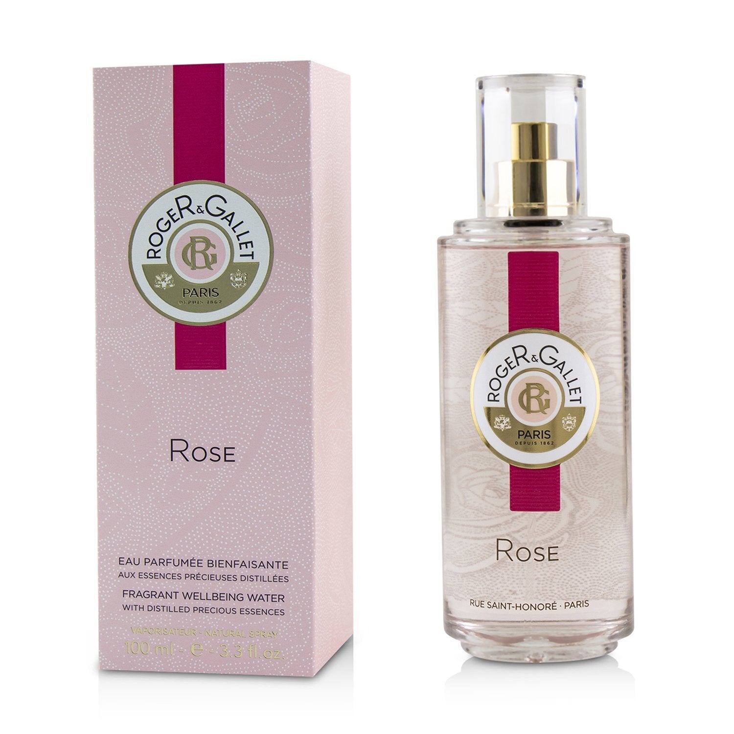 Roger & Gallet/ロジェガレ+ローズパフューム ウォーター +100ml/3.4oz ブランドコスメ