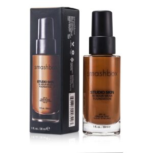 Smashbox/スマッシュボックス+スタジオ スキン 15 アワー ウェア ファンデーション SPF 10 - # 4.2 Deep Warm Brown+30ml/1oz+'- # 4.2 Deep Warm Brown ブランドコスメ