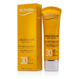 Biotherm/ビオテルム+クレームソレイユ SPF 30 ドライタッチ UVA/UVB マットエフェクトフェイスクリーム +50ml/1.69oz ブランドコスメ