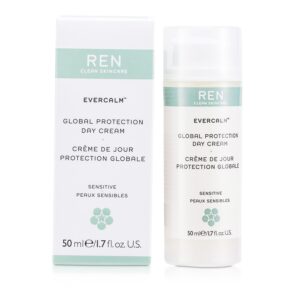 Ren/レン+エバーカーム グローバルプロテクションデイクリーム (敏感肌/デリケートなお肌用) +50ml/1.7oz ブランドコスメ