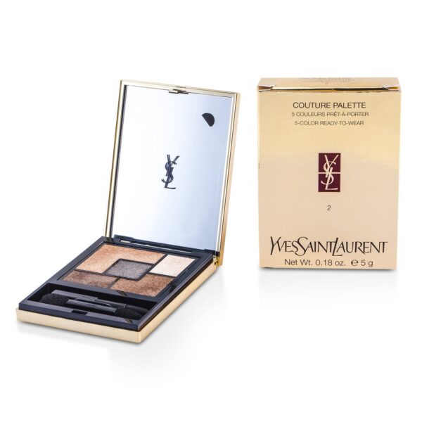 Yves Saint Laurent/イヴ・サンローラン+クチュール パレット (5 カラー レディ トゥ ウェア) #16 (Luxuriant Haven)+5g/0.18oz+#02 (Fauves) ブランドコスメ