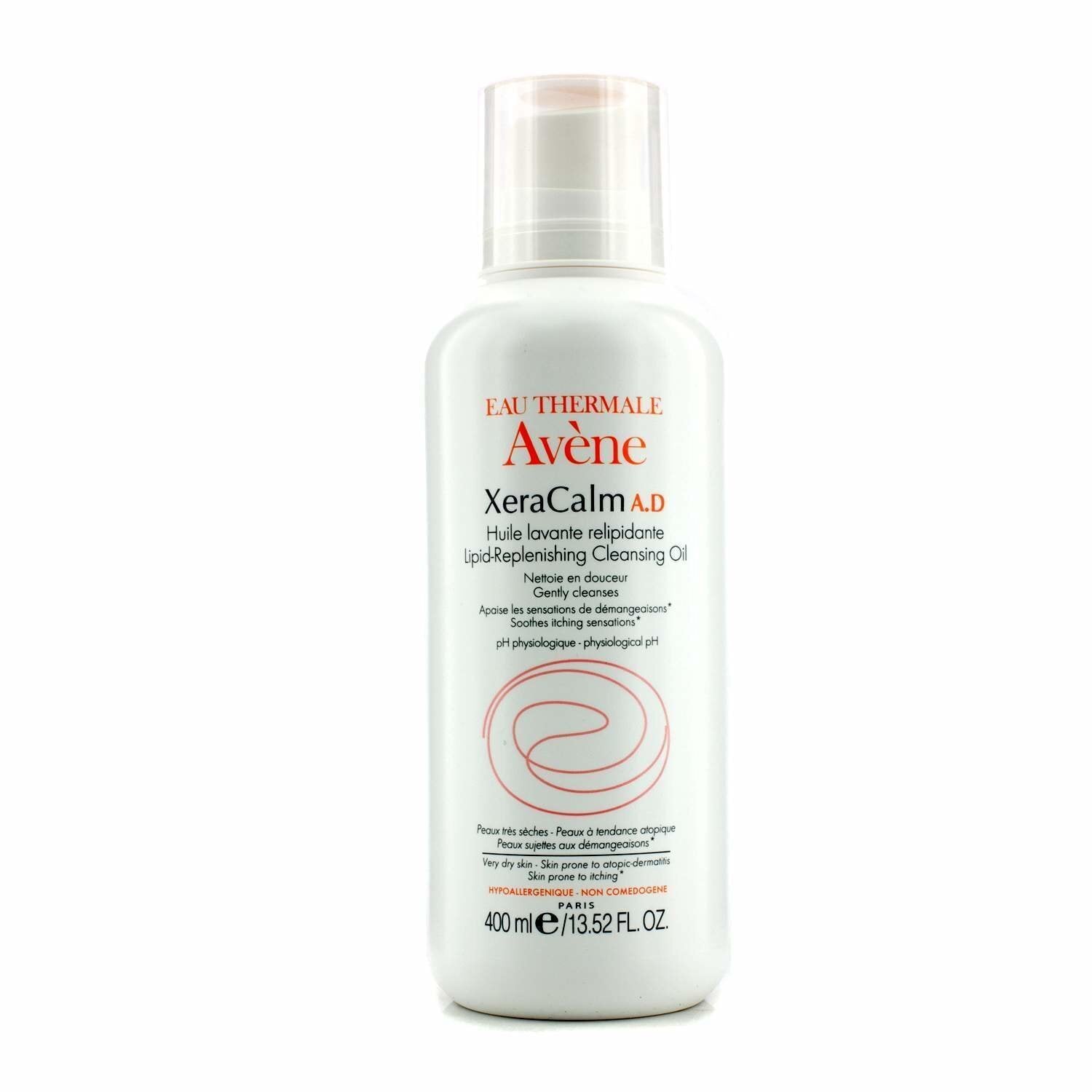 Avene/アベンヌ+セラカルム A.D リピッドリプレニッシング クレンジングオイル +400ml/13.52oz ブランドコスメ