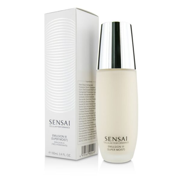 Kanebo/カネボウ+Sensai Cellular Performance Emulsion III - Super Moist (New Packaging) +100ml/3.4oz ブランドコスメ