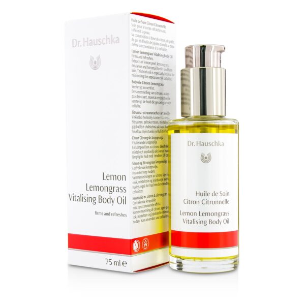 Dr. Hauschka/ドクターハウシュカ+Lemon Lemongrass Vitalising Body Oil - Firms & Refreshes +75ml/2.5oz ブランドコスメ