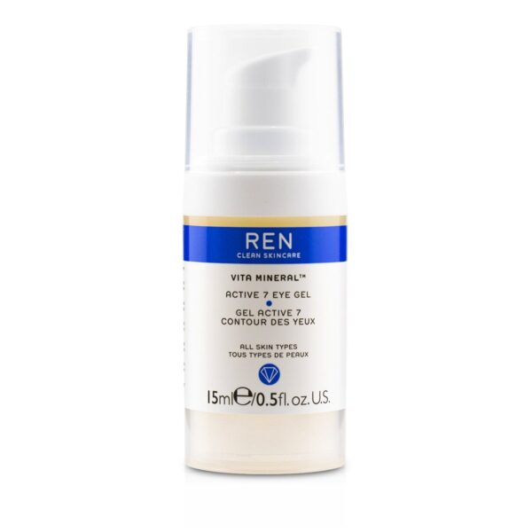 Ren/レン+ビタミネラル アクティブ 7 アイジェル +15ml/0.5oz ブランドコスメ