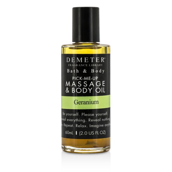Demeter/ディメーター+Geranium Massage & Body Oil +60ml/2oz ブランドコスメ