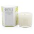 iKOU/イコウ+Eco-Luxury Aromacology Natural Wax Candle Glass - Happiness (Coconut & Lime) +(2x2) inch ブランドコスメ