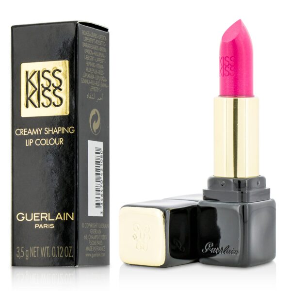 Guerlain/ゲラン+Kisskiss Shaping Cream Lip Colour - # 371 Darling Baby +3.5g/0.12oz+# 372 All About Pink ブランドコスメ