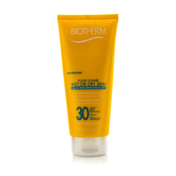 Biotherm/ビオテルム+フルイド ソレア ウエット Or ドライ スキン メルティング サン フルイド SPF 30 For フェイス & ボディ +200ml/6.76oz ブランドコスメ