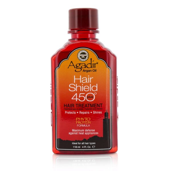 Agadir Argan Oil/アガディール+ヘアシールド 450 プラスヘアトリートメント (全ての髪質用)+118ml/4oz ブランドコスメ