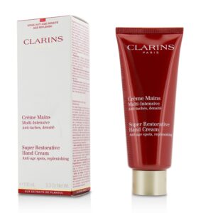 Clarins/クラランス+スーパー リストラティブ ハンド クリーム +100ml/3.3oz ブランドコスメ