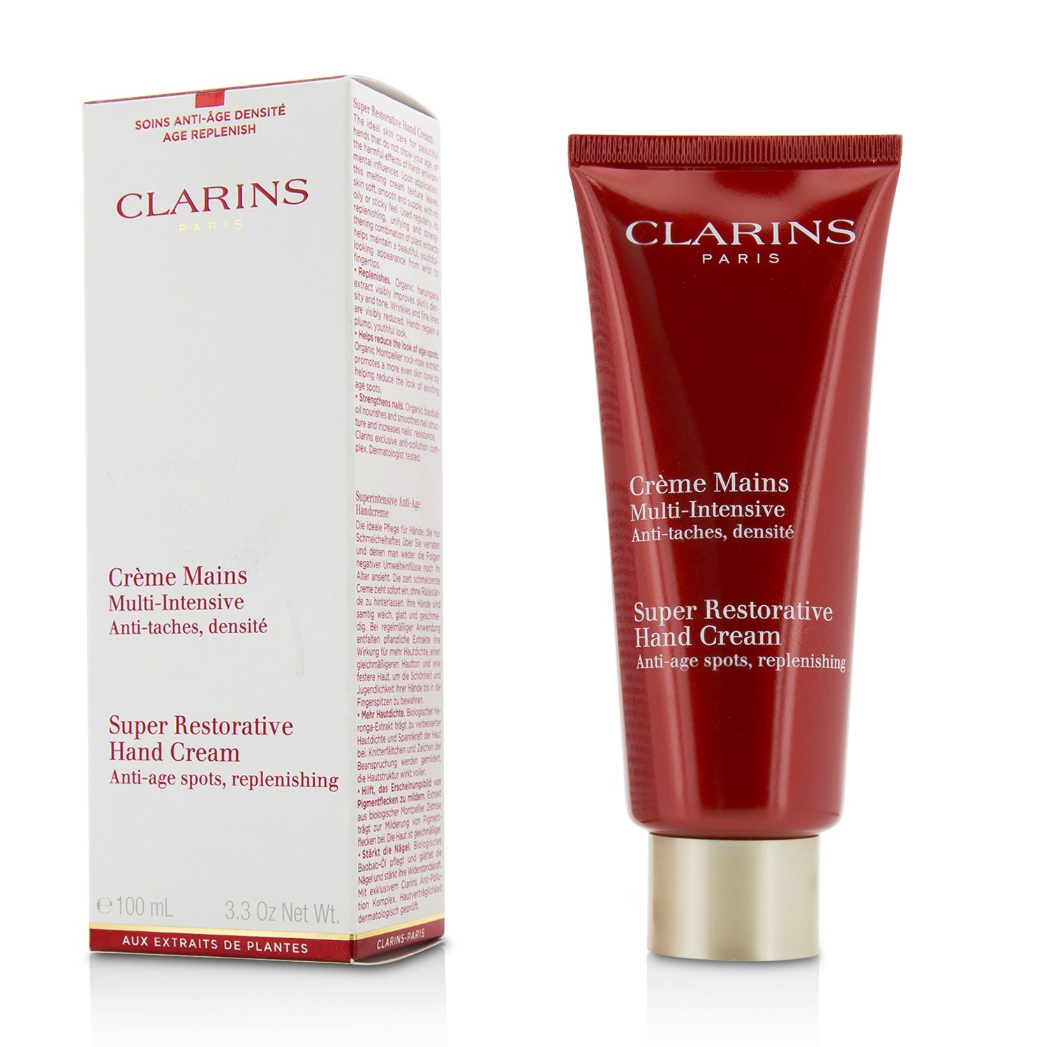 Clarins/クラランス+スーパー リストラティブ ハンド クリーム +100ml/3.3oz ブランドコスメ