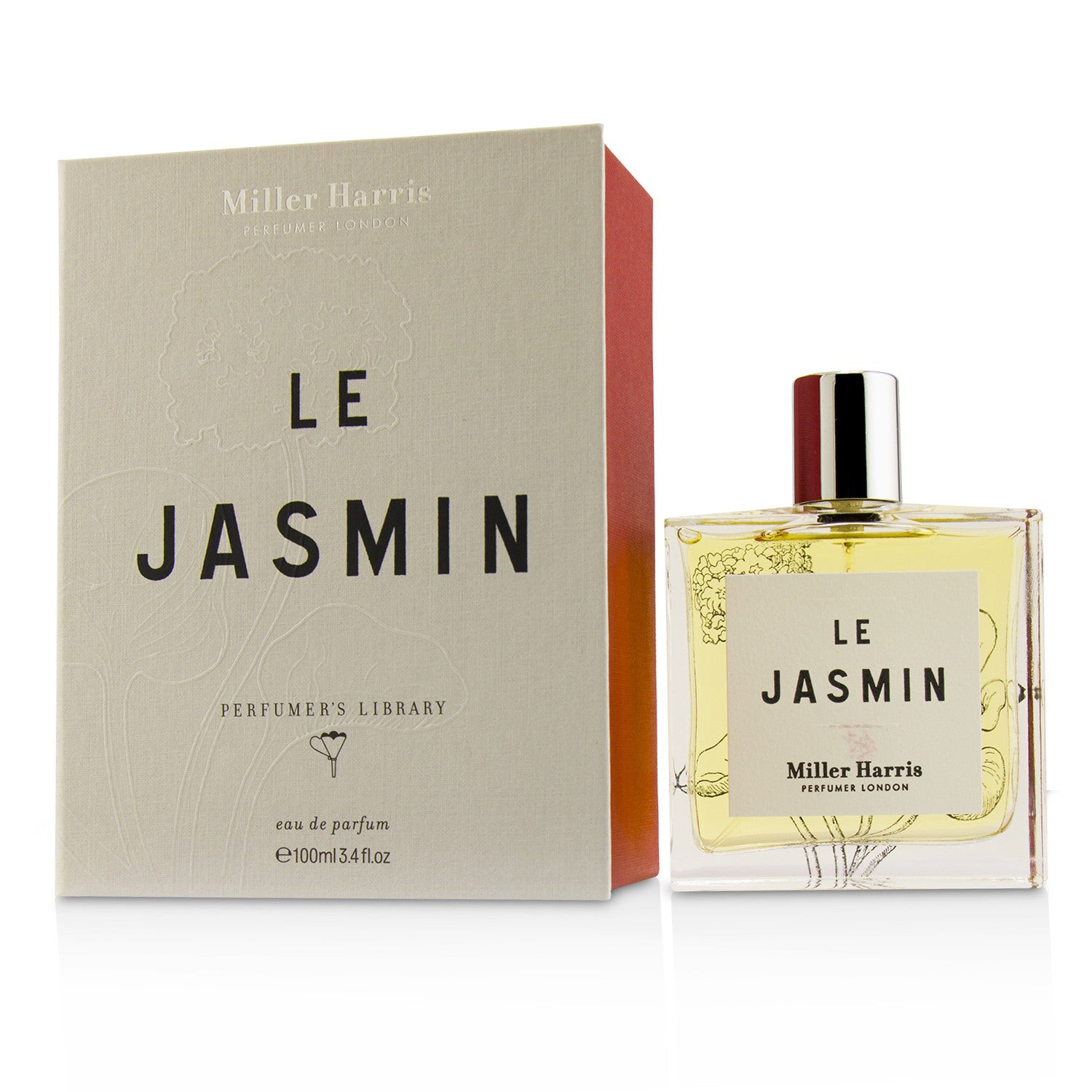 Miller Harris/ミラーハリス+Le Jasmin Eau De Parfum Spray +100ml/3.4oz ブランドコスメ