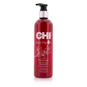 CHI/チィー+ローズヒップオイル カラーニューチャ― プロテクティング シャンプー+340ml/11.5oz ブランドコスメ