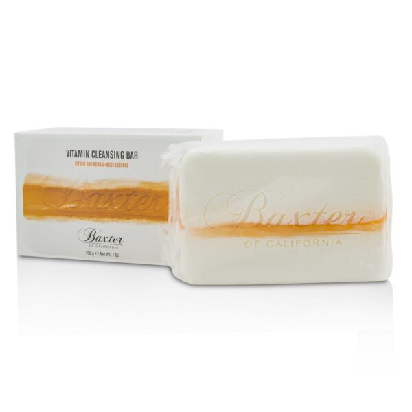 Baxter Of California/バクスターオブカリフォルニア+Vitamin Cleansing Bar (Citrus And Herbal-Musk Essence) +198g/7oz ブランドコスメ