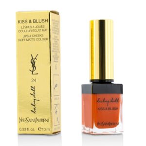 Yves Saint Laurent/イヴ・サンローラン+ベビー ドル キス & ブラッシュ+10ml/0.33oz+# 24 Orange Intrepide ブランドコスメ