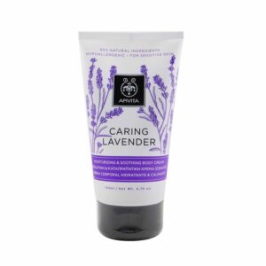 Apivita/アピヴィータ+Caring Lavender Moisturizing & Soothing Body Cream +150ml/4.74oz ブランドコスメ