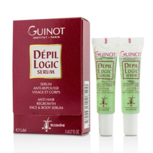 Guinot/ギノー+デピ ロジック アンチ ヘア リグロース フェイス & ボディ セラム +2x8ml/0.27oz ブランドコスメ