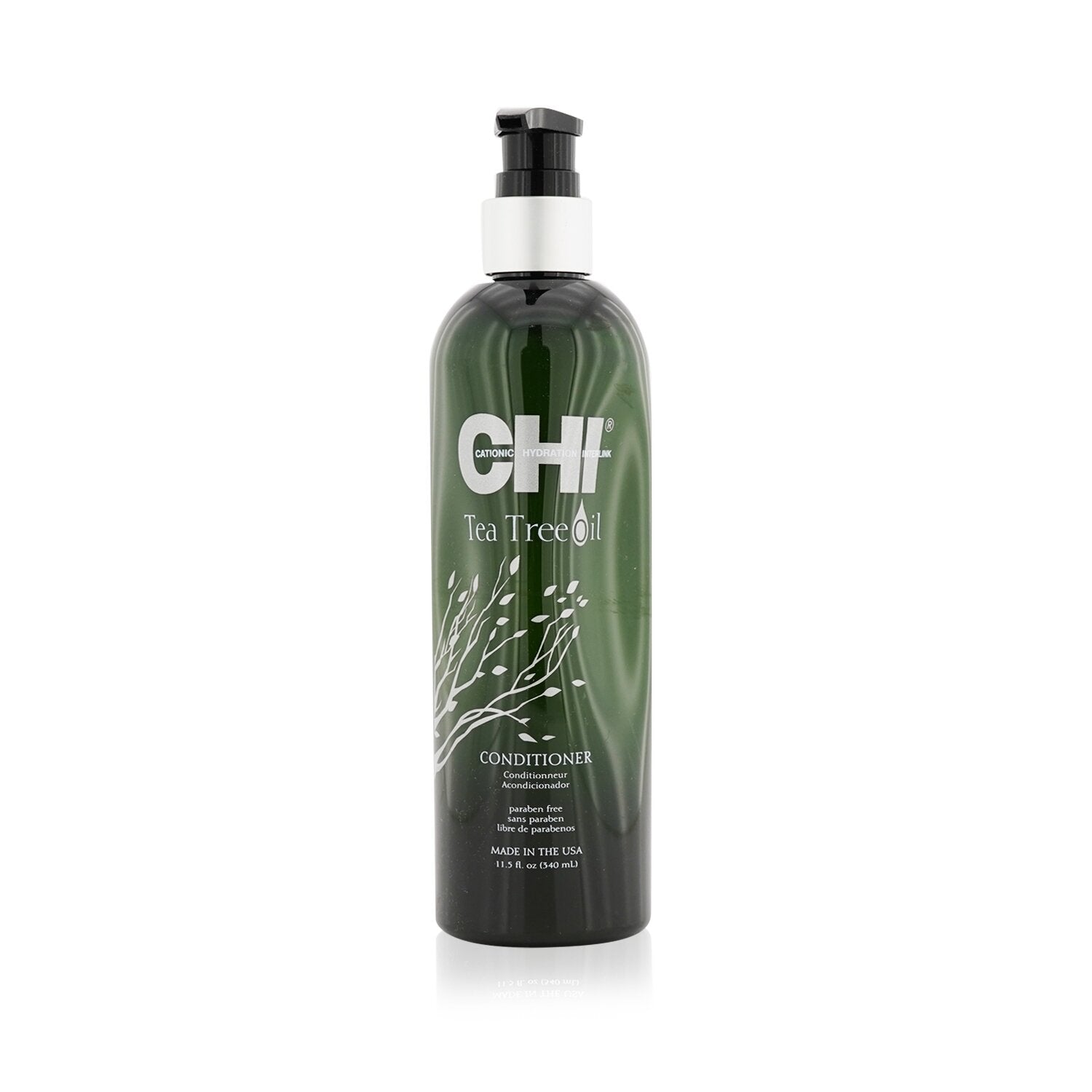 CHI/チィー+ティーツリーオイル コンディショナー (ポンプ付き)+340ml/11.5oz ブランドコスメ