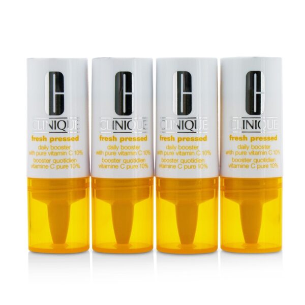 Clinique/クリニーク+Fresh Pressed Daily Booster with Pure Vitamin C +4x8.5ml/0.29oz ブランドコスメ