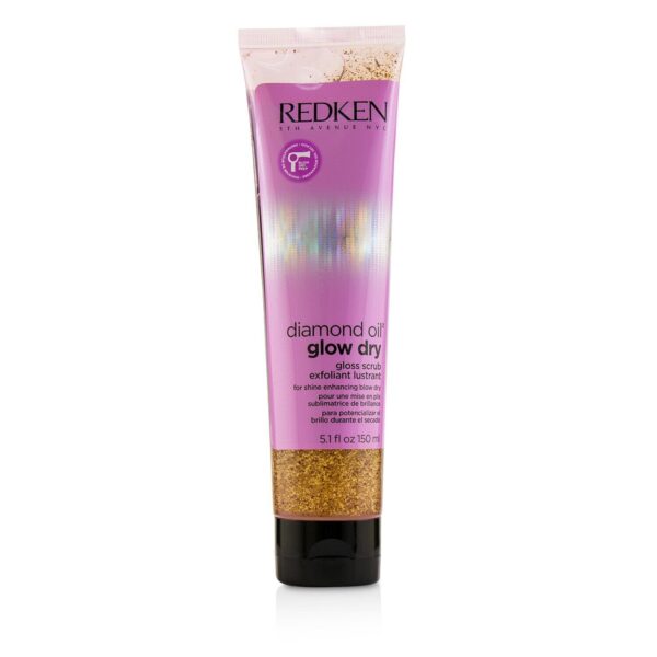 Redken/レッドケン+ダイヤモンド オイル グロー ドライ グロス スクラブ (For シャイン エンハンシング ブロー ドライ)+150ml/5.1oz ブランドコスメ