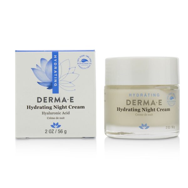 Derma E/ダーマ E+ハイドレーティング ナイト クリーム +56g/2oz ブランドコスメ