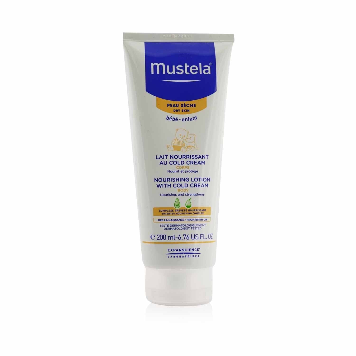 Mustela/ムステラ+ナリッシング ボディ ローション ウイズ コールド クリーム +200ml/6.76oz ブランドコスメ