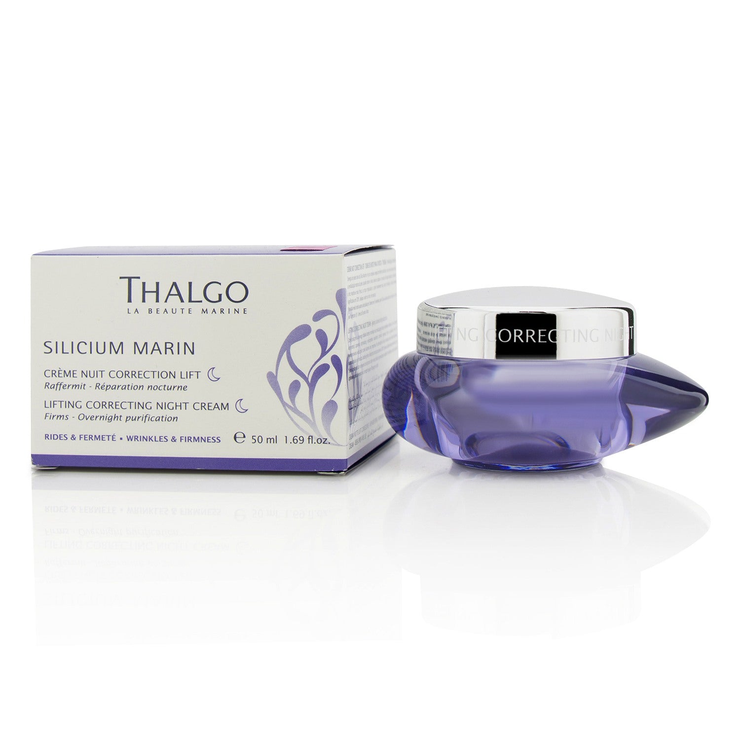 Thalgo/タルゴ+シリシウム マリン リフティング コレクティング ナイト クリーム +50ml/1.69oz ブランドコスメ