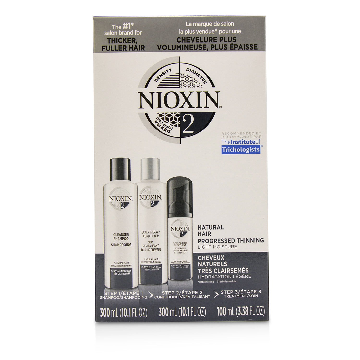 2 - For Natural Hair, Progressed Thinning, Light Moisture