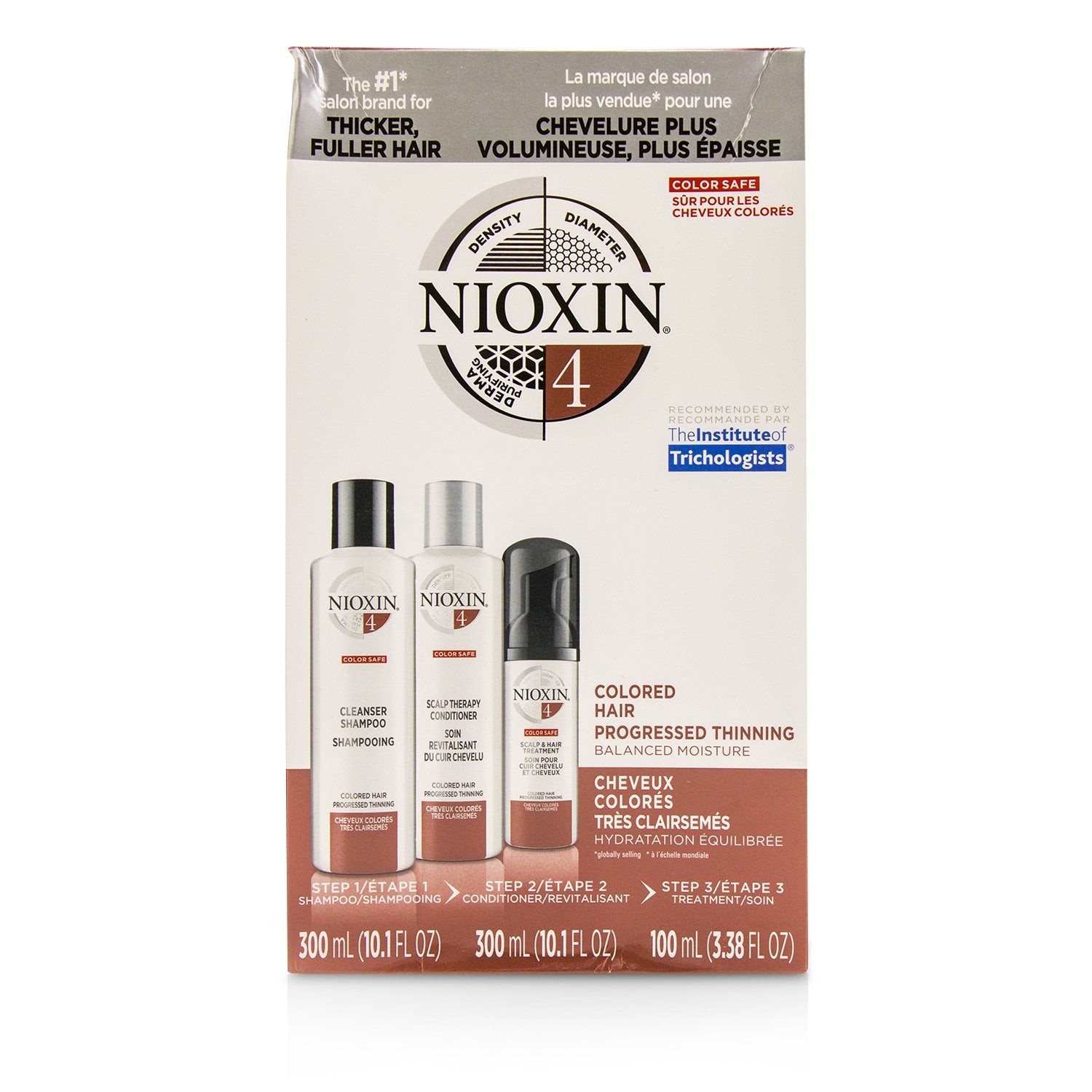 4 - For Colored Hair, Progressed Thinning, Balanced Moisture