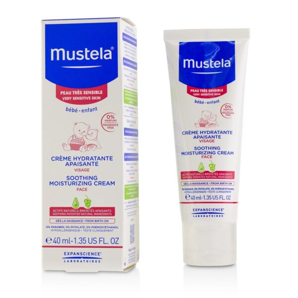 Mustela/ムステラ+スージング モイスチャライジングクリーム フォーフェイス +40ml/1.35oz ブランドコスメ