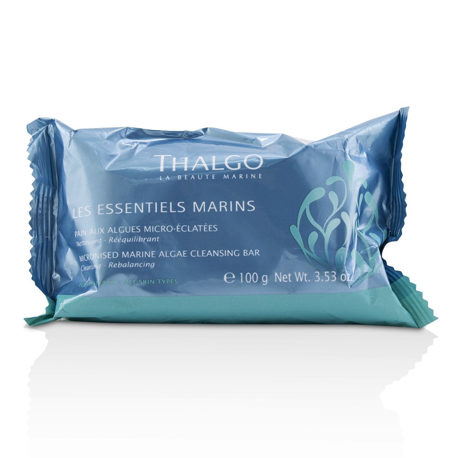 Thalgo/タルゴ+レ エッセンティエル マリン マイクロナイズド マリン アルゲ クレンジング バー +100g/3.53oz ブランドコスメ