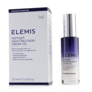 Elemis/エレミス+ペプチド4 ナイトリカバリー クリームオイル +30ml/1oz ブランドコスメ