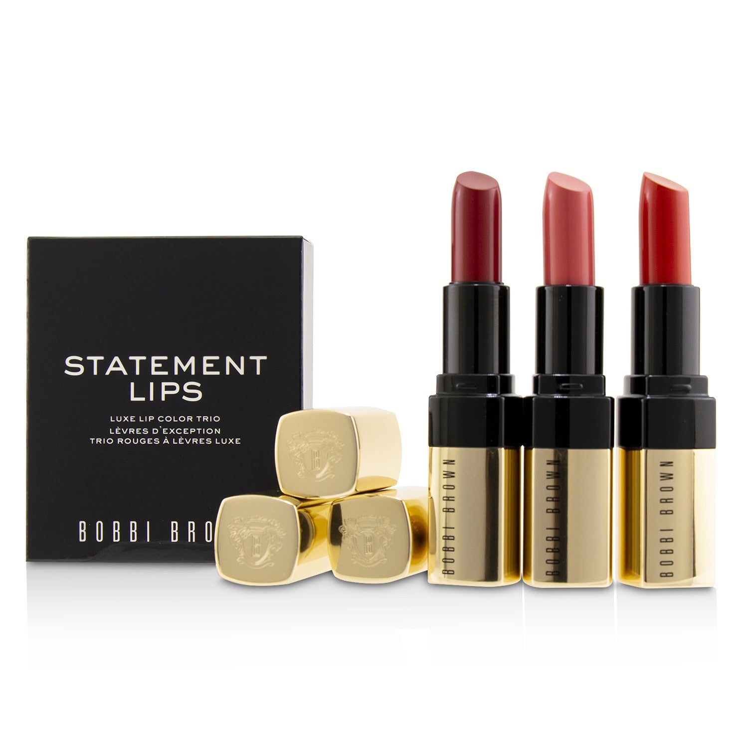 Bobbi Brown/ボビイ ブラウン+リュクス リップ カラー トリオ - #20 Retro Coral 20 レトロコーラル, #26 Retro Red 26 レトロレッド, #29 Sunset Orange 29 サンセットオレンジ+3x3.8g/0.13oz+'- #20 Retro Coral, #26 Retro Red, #29 Sunset Orange ブランドコスメ