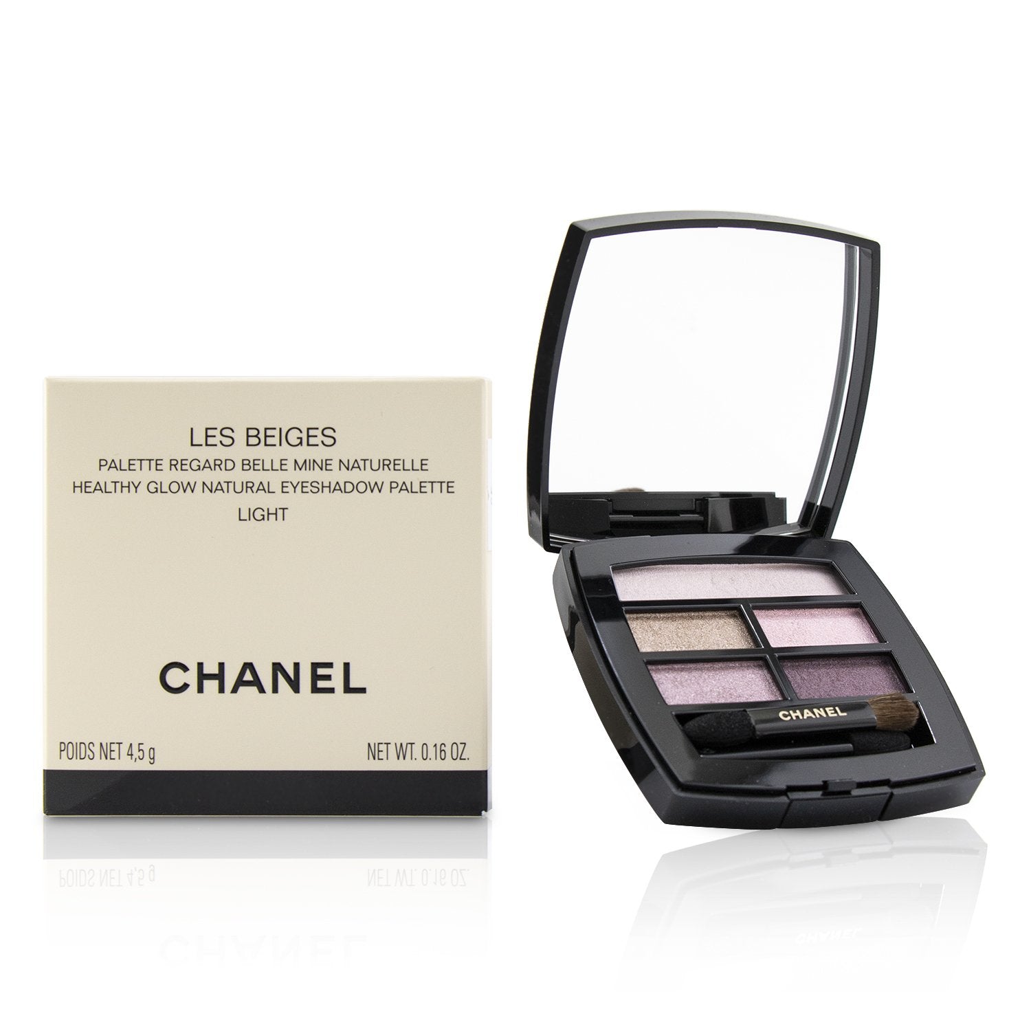 Chanel/シャネル+レ ベイジュ ヘルシー グロー ナチュラル アイシャドウ パレット+4.5g/0.16oz+# Light ブランドコスメ