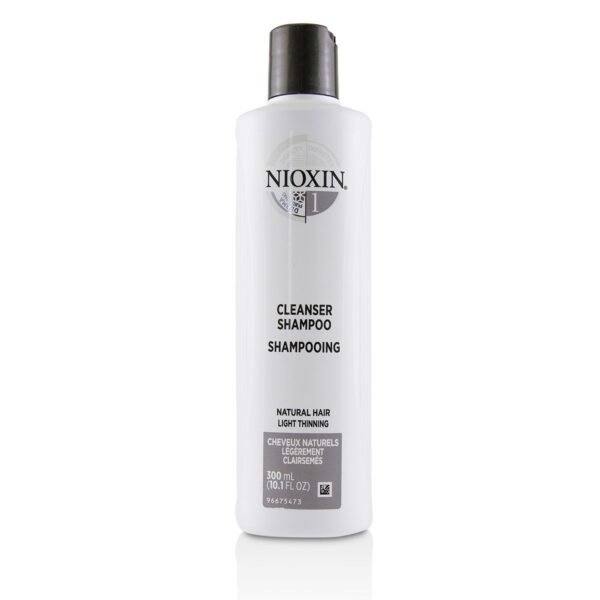 Nioxin/ナイオキシン+ダーマ ピュリファイング システム 1 クレンザー シャンプー (ナチュラル ヘア, ライト シンニング)+300ml/10.1oz ブランドコスメ