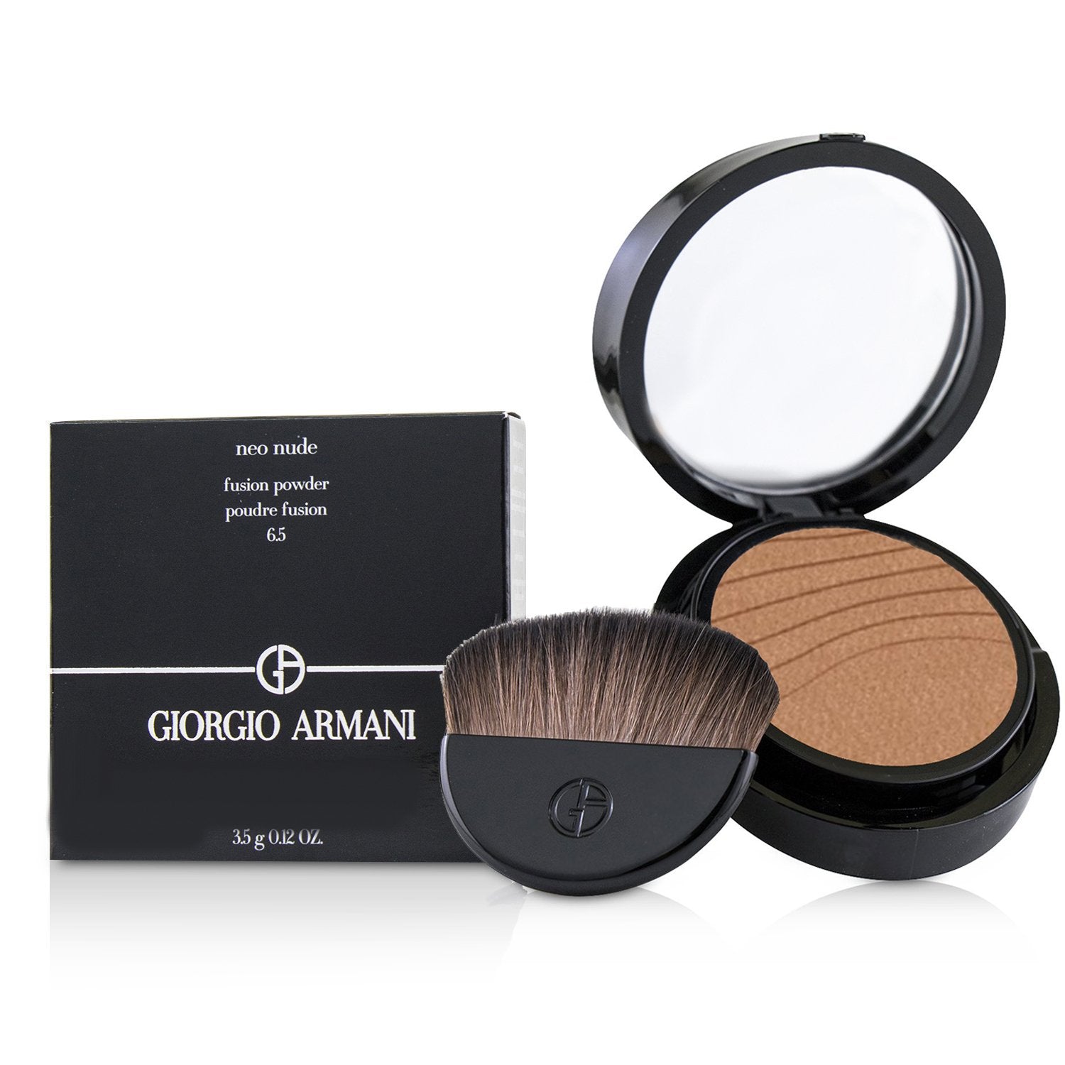 Giorgio Armani/ジョルジオ アルマーニ+ネオ ヌード フュージョン パウダー+3.5g/0.12oz+# 6.5 ブランドコスメ