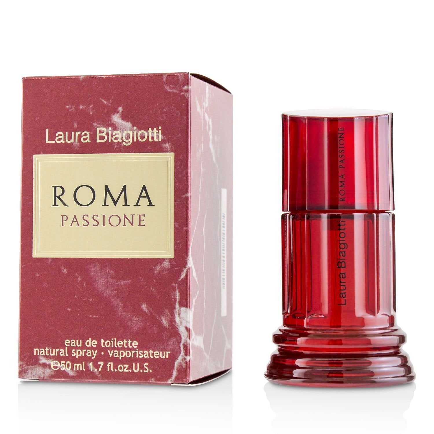 Laura Biagiotti/ラウラビアジョッティ+Roma Passione Eau De Toilette Spray +50ml/1.7oz ブランドコスメ