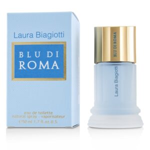 Laura Biagiotti/ラウラビアジョッティ+Blu Di Roma Eau de Toilette Spray +50ml/1.7oz ブランドコスメ