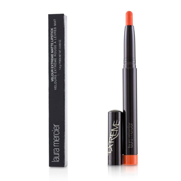 Laura Mercier/ローラ メルシエ+ヴェロア エクストリーム マット リップスティック+1.4g/0.035oz+# On Point (Neon Orange) ブランドコスメ