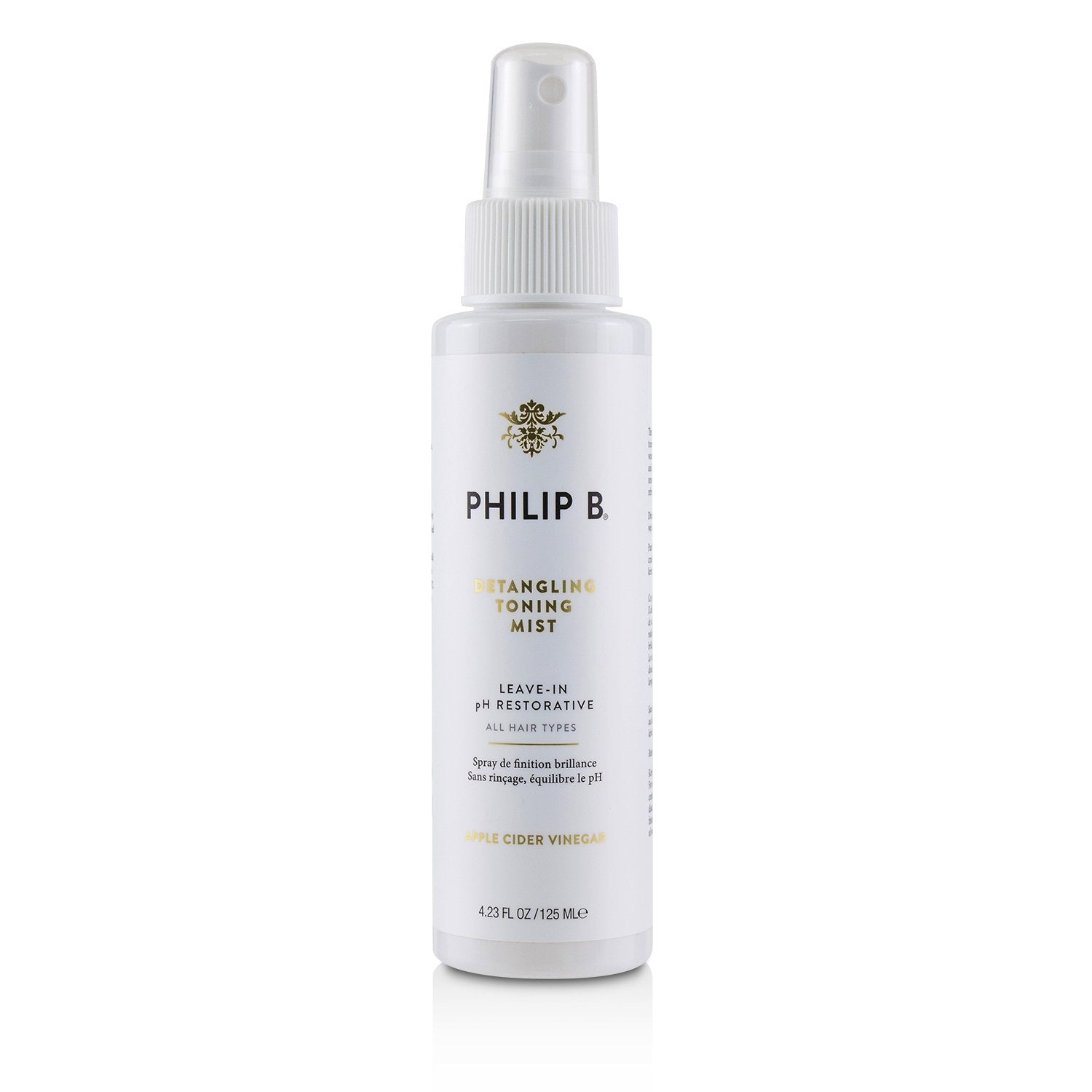 Philip B/フィリップ B+デタングリング トーニング ミスト (リーブイン pH リストラティブ - オールヘアタイプ)+125ml/4.23oz ブランドコスメ