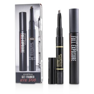 Smashbox/スマッシュボックス+ゲット フレーム アイ デュオ セット : ( 1x Full Exposure Mascara, 1x Brow Tech To Go)+2pcs ブランドコスメ