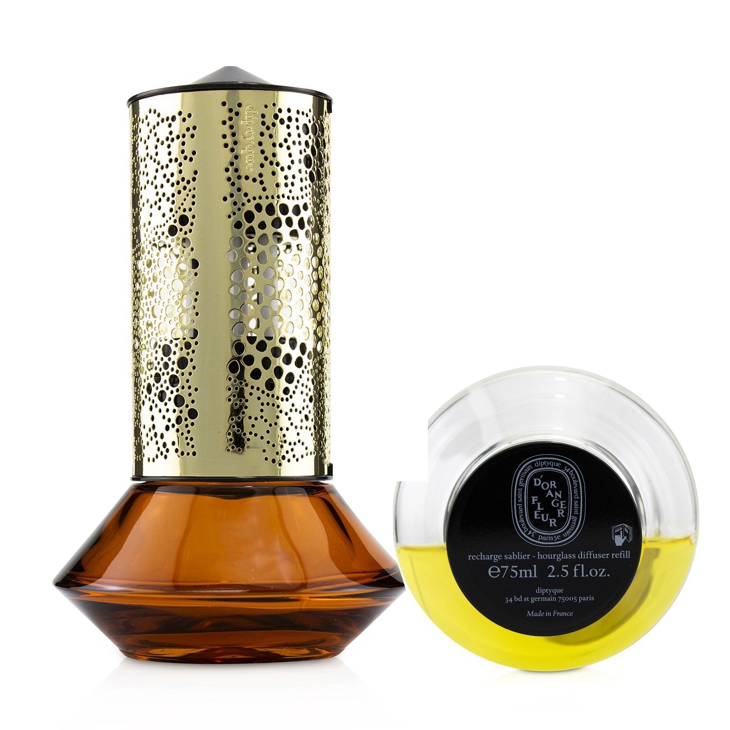 Diptyque/ディプティック+Hourglass Diffuser - Fleur D'Oranger (Orange Blossom) +75ml/2.5oz ブランドコスメ