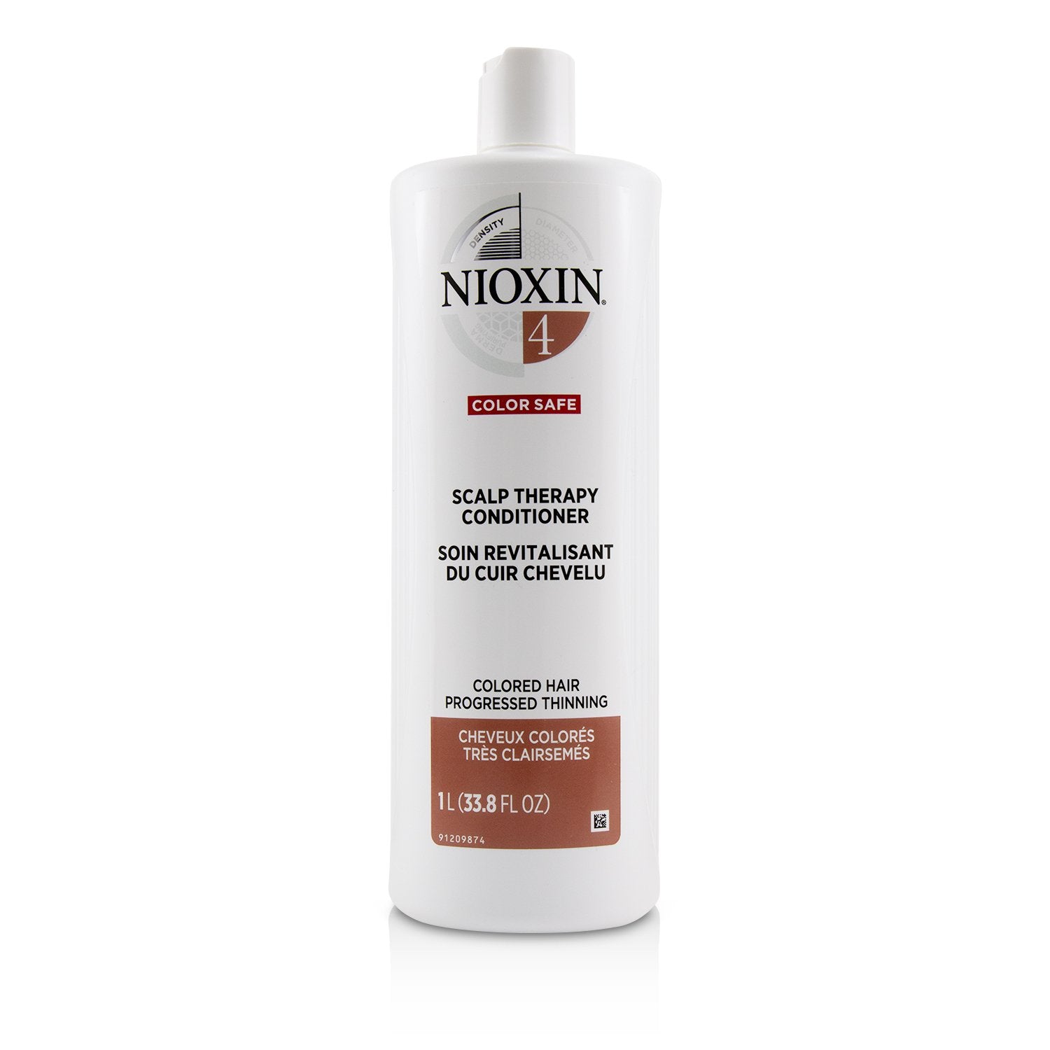 Nioxin/ナイオキシン+デンシティ システム 4 スカルプ セラピー コンディショナー (カラー ヘア, プログレス シンニング, カラー セーフ)+1000ml/33.8oz ブランドコスメ