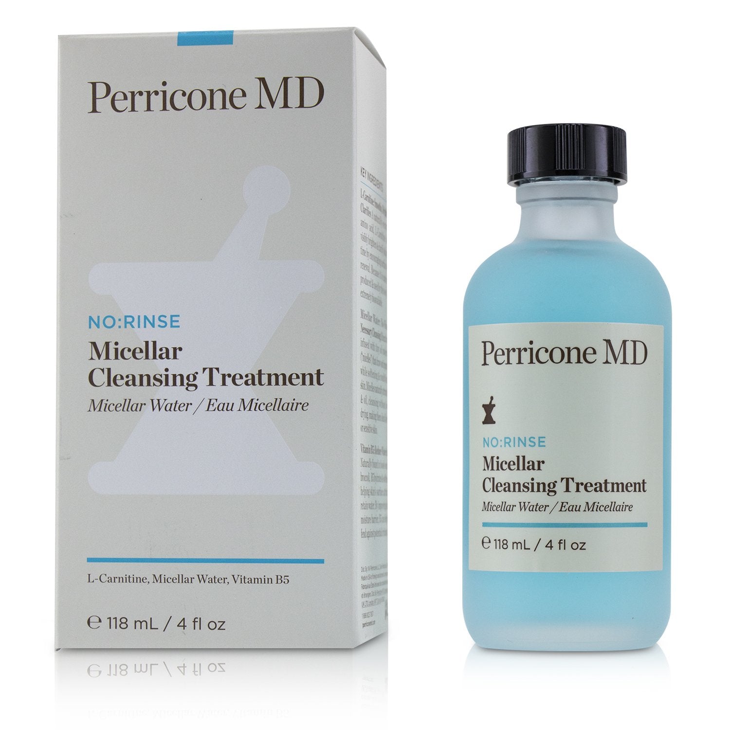 Perricone MD/ドクターペリコン+ノー: リンス ミセラー クレンジング トリートメント +118ml/4oz ブランドコスメ